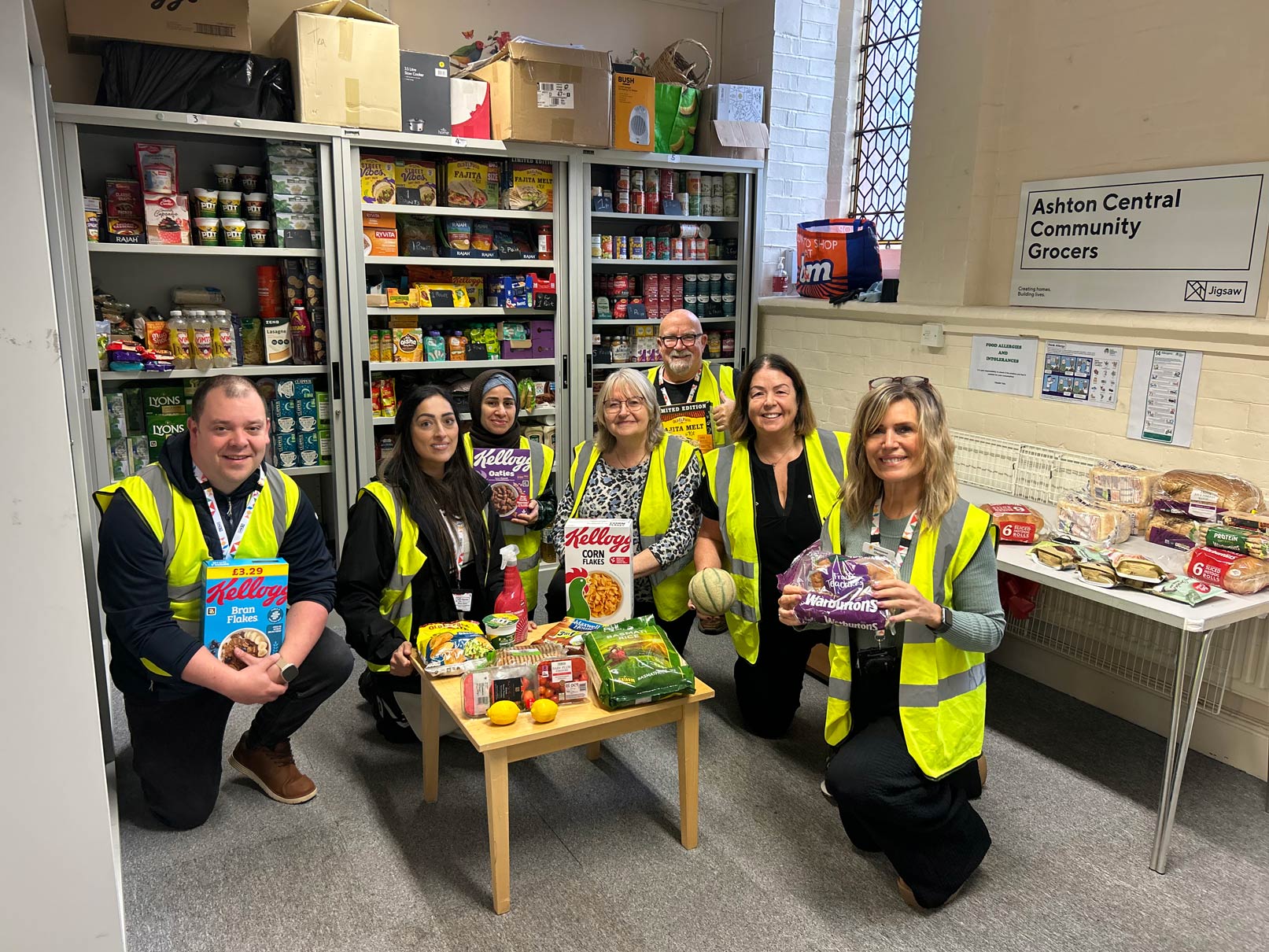 Jigsaw staff supporting communities